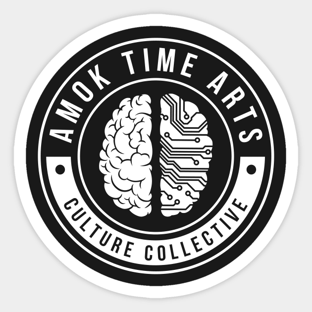 Amok Time Arts Logo Sticker by AmokTimeArts